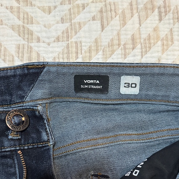 Volcom Men's Dark Blue Slim Straight Jeans - Picture 3 of 7